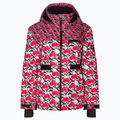 Moteriška snieglenčių striukė ROXY Rowley X Ski Parka bright white/white red 14