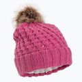 ROXY Blizzard Girl šokiruojanti rožinė vaikiška žieminė kepurė