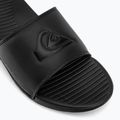 Quiksilver vyriškos Bright Coast Slide solid black šlepetės 7