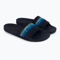 Quiksilver vyriškos Rivi Wordmark Slide blue/blue/blue šlepetės 5