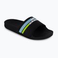 Quiksilver Rivi Slide vaikiškos šlepetės black/orange/blue