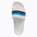 Quiksilver vyriškos Rivi Wordmark Slide white/white/blue šlepetės 6