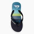 Quiksilver Molokai Art B blue 1 vaikiškos šlepetės 6