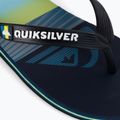 Quiksilver Molokai Art B blue 1 vaikiškos šlepetės 7