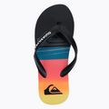 Quiksilver Molokai Art B black vaikiškos šlepetės 6
