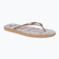 Moteriškos ROXY Bermuda Print J white/tan šlepetės