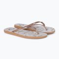 Moteriškos ROXY Bermuda Print J white/tan šlepetės 5