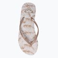 Moteriškos ROXY Bermuda Print J white/tan šlepetės 6