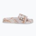 Moteriškos ROXY Slippy Printed white/tan šlepetės 2