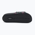 Moteriškos ROXY Slippy II šlepetės black/azela pink 4