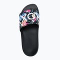 Moteriškos ROXY Slippy II šlepetės black/azela pink 6