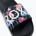 Moteriškos ROXY Slippy II šlepetės black/azela pink 7