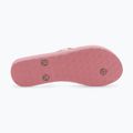Moteriškos ROXY Viva Sparkle šlepetės rose gold 4