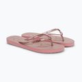 Moteriškos ROXY Viva Sparkle šlepetės rose gold 5