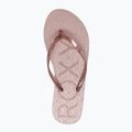 Moteriškos ROXY Viva Sparkle šlepetės rose gold 6