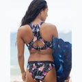 ROXY Active maudymosi kostiumėlio apatinė dalis antracito/žiedų srautas 7