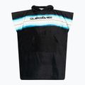 Quiksilver vaikiškas pončas su gobtuvu Rankšluostis juodas/mėlynas