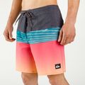 Quiksilver Surfsilk Panel 18" vyriški maudymosi šortai pilkai oranžiniai EQYBS04658-NLQ6