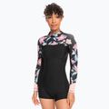 Moteriškas plaukimo hidrokostiumas ROXY 2.0 Swell Series BZ Qlock anthracite paradise found s