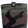 Vyriškos DC Summit snieglenčių kojinės woodland camo green 3