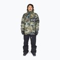 DC Propaganda woodland camo žalia vyriška snieglenčių striukė 2