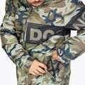 DC Propaganda woodland camo žalia vyriška snieglenčių striukė 4