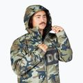 DC Propaganda woodland camo žalia vyriška snieglenčių striukė 5