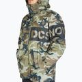 DC Propaganda woodland camo žalia vyriška snieglenčių striukė 6