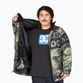 DC Propaganda woodland camo žalia vyriška snieglenčių striukė 7