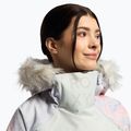 Moteriška snieglenčių striukė ROXY Chloe Kim Overhead pilka, violetinė, marmurinė 5