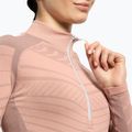 Moteriški termoaktyvūs marškinėliai ROXY Base Layer Top Warmlink gray violet 5