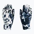 Moteriškos snieglenčių pirštinės ROXY Hydrosmart Liner true black flowers 2