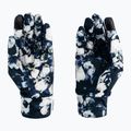 Moteriškos snieglenčių pirštinės ROXY Hydrosmart Liner true black flowers 3