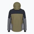 Quiksilver Mission Plus vyriška snieglenčių striukė juoda-žalia EQYTJ03371 2