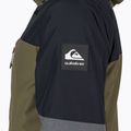 Quiksilver Mission Plus vyriška snieglenčių striukė juoda-žalia EQYTJ03371 4