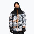 Quiksilver Morton vyriška juodai balta snieglenčių striukė EQYTJ03375