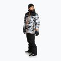 Quiksilver Morton vyriška juodai balta snieglenčių striukė EQYTJ03375 2