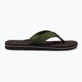 Quiksilver vyriškos Molokai Layback Textured šlepetės rudos spalvos AQYL101266 10