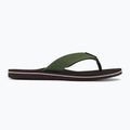Quiksilver vyriškos Molokai Layback Textured šlepetės rudos spalvos AQYL101266 2