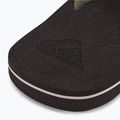 Quiksilver vyriškos Molokai Layback Textured šlepetės rudos spalvos AQYL101266 8