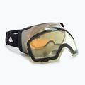 Snieglenčių akiniai Quiksilver Greenwood S3 black/clux mi silver