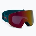 VonZipper Encore pacific satin/wildlife black fire chrome snieglenčių akiniai AZYTG00114-NVR