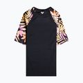 ROXY Active Joy vaikiški maudymosi marškinėliai Lycra antracite zebra jungle girl 5