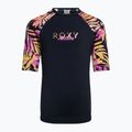 ROXY Active Joy vaikiški maudymosi marškinėliai Lycra antracite zebra jungle girl
