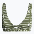 ROXY Retro Revo Twist maudymosi kostiumėlio viršutinė dalis loden green surfrider spirit s 2