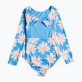 ROXY Ocean Treasure azure blue palm island rg vaikiškas maudymosi kostiumėlis 2