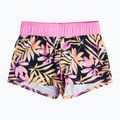 ROXY Desert Rider vaikiški maudymosi šortai antracitinės spalvos zebra jungle girl