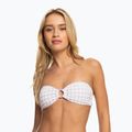 ROXY Check It Bandeau maudymosi kostiumėlio viršutinė dalis purple rose 4