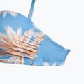 ROXY Love The Beach Vibe žydrai mėlynas palmių salos maudymosi kostiumėlio viršus 3