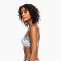 ROXY Love The Beach Vibe žydrai mėlynas palmių salos maudymosi kostiumėlio viršus 7